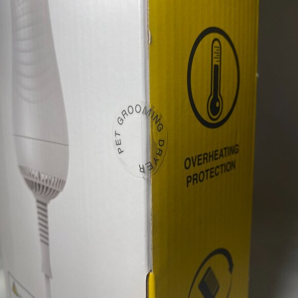 Kuubia Pet Grooming Dryer Portable 2 in 1 Dryer & Brush Replaceable Head NIP - Picture 7 of 9